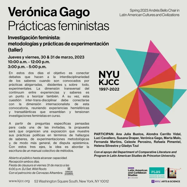 image from VIDEOS AVAILABLE | Taller "Investigación feminista: metodologías y prácticas de experimentación"